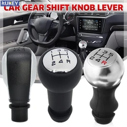 Universal 5 Speed For Citroen Xsara Picasso For Peugeot 307 Mt Gear Shift Knob Stick Lever Pen Handball Handle Plastic Adapter
