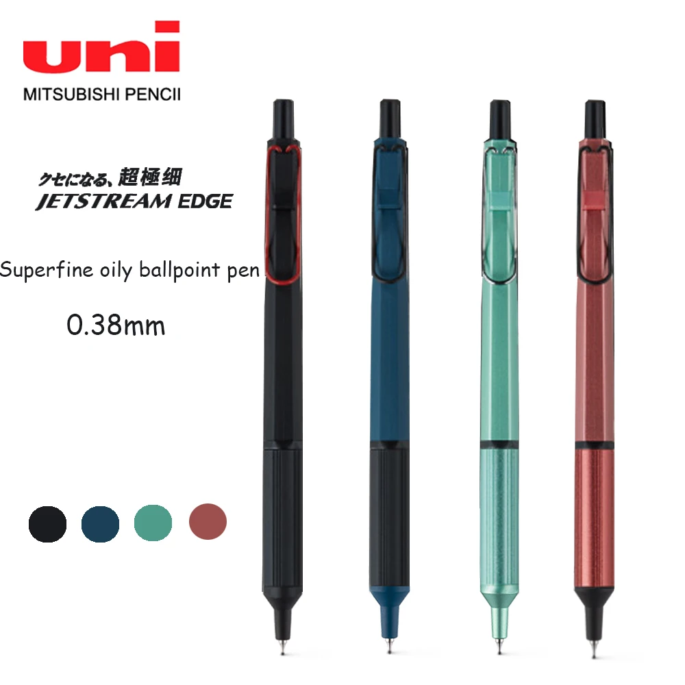 

Japan UNI Ball Pen SXN-1003 Low Center of Gravity Pen JETSTREAM Metal Rod Oily Superfine 0.38mm Office Business Signature