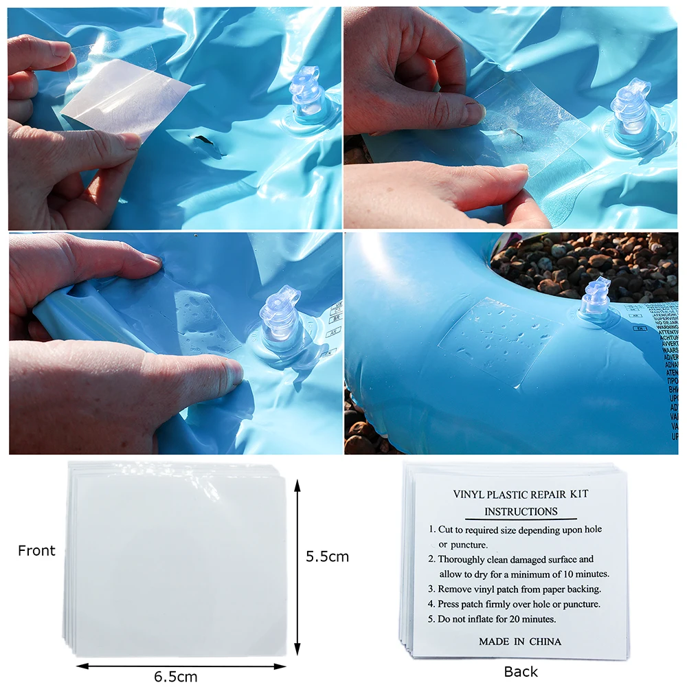 Waterproof Transparent Cloth Patches Self Adhesive Nylon Sticker Outdoor Tent Jacket Repair Tape Patch Sports Accessories