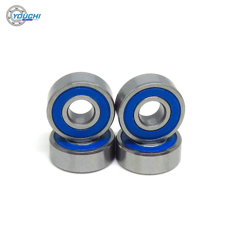 10 個 RC ベアリング 3x8x3 MR83 2RS 深溝ボールベアリング 3*8*3 ブルーシールボールベアリング ABEC3 ミニモデルベアリング MR83RS L830 DDU