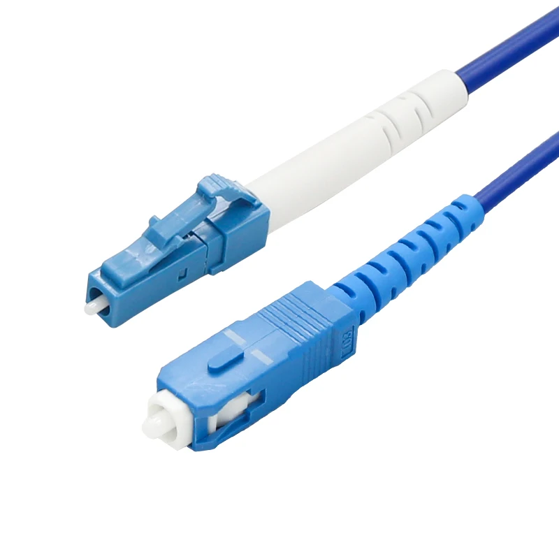 Stock Ready Armoured LC/UPC-SC/UPC 5PCS SM Fiber Optic Patch Cord Jumper 3.0mm Fibra Optica FTTH Single Mode