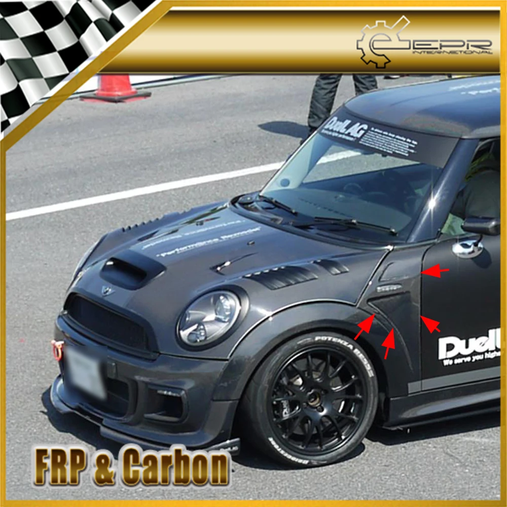 For F56 Mini Cooper S DAG Style Carbon Fiber Front Venter  Fender Trim