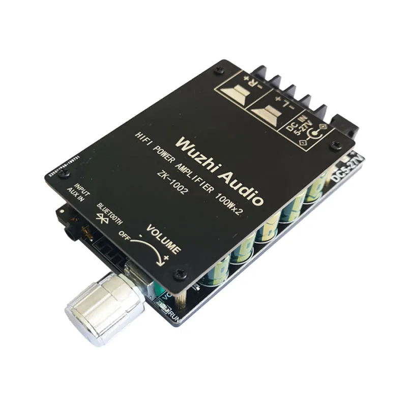 ZK-1002 ايفي 100WX2 TPA3116 بلوتوث 5.0 عالية الطاقة الرقمية مكبر للصوت ستيريو الصوت مجلس أمبير Amplificador المنزل الموسيقى المسرح