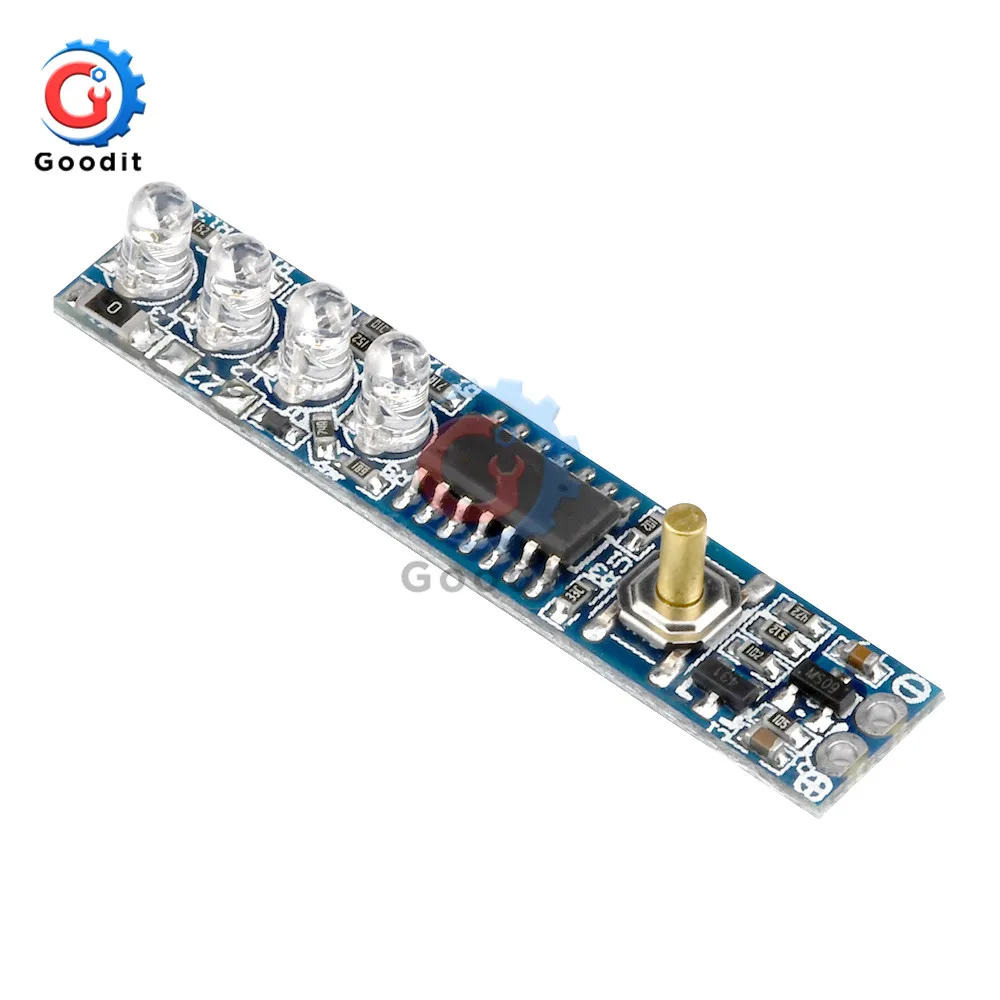 1S 2S 3S 4S 18650 Lithium Battery Capacity Indicator Tester LED Display Board Power Level Indicator Lithium Li-ion lipo Battery