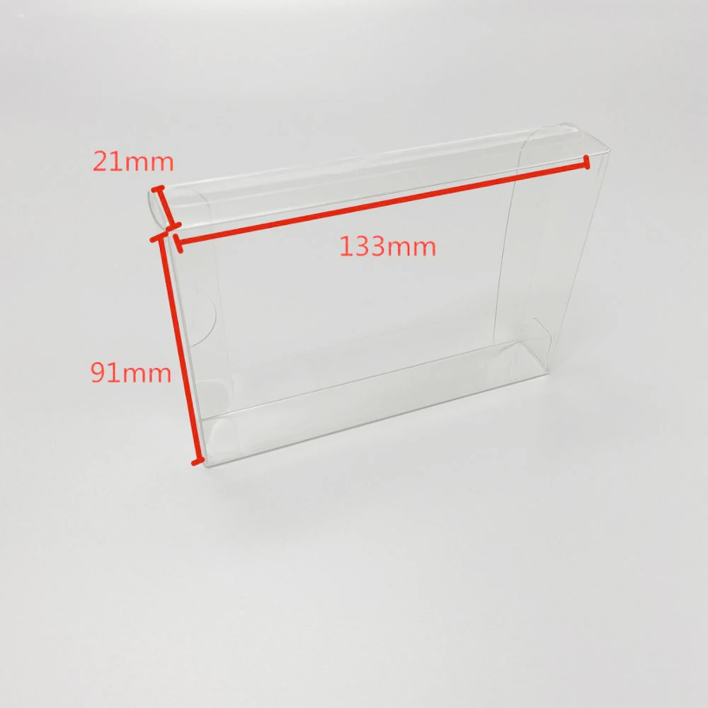 Caja de exhibición de colección para WSC, caja de protección transparente de Color Final para Bandai Wonder Swan