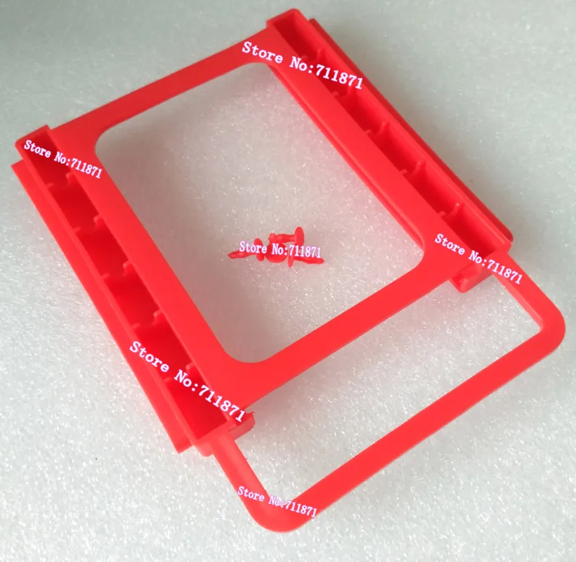 2.5 SSD HDD 3.5 HDD 장착 브래킷 2.5 ~ 3.5 HDD 고정 마운트 2.5 SSD 노트북 하드 디스크 데스크탑 컴퓨터 bracke에 설치