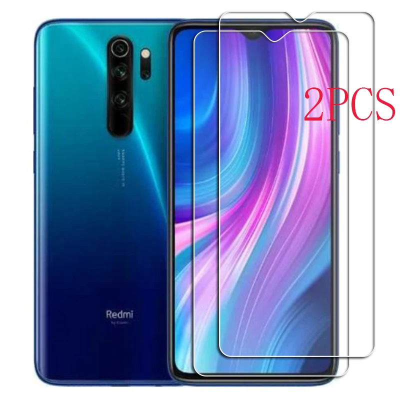 2PCS FOR Xiaomi Redmi Note 8 Pro Tempered Glass Protective On Note8pro 2015105, M1906G7I, M1906G7G Screen Protector Film Cover