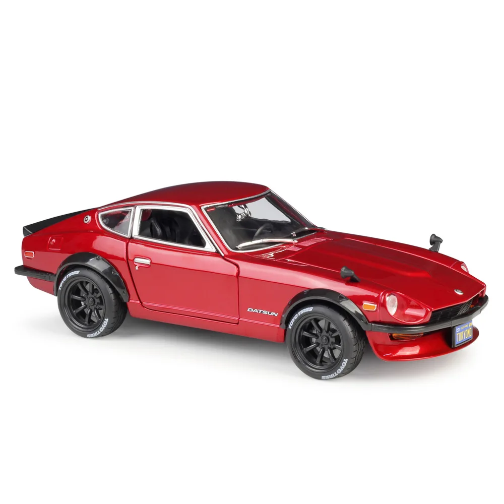 Maisto 1:18 1971 DATSUN 240Z Simulation Alloy Car Model Collection Decoration Gift toy