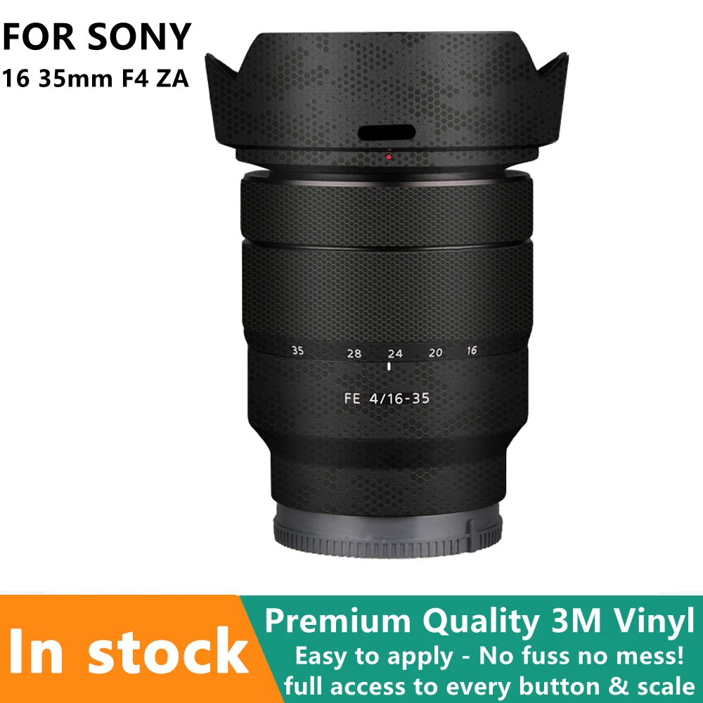 

for Sony SEL1635Z Sticker 16-35F4 ZA Lens Premium Decal Skin For Sony FE16-35F4 ZA OSS Lens Decal Skin Wrap Cover Sticker