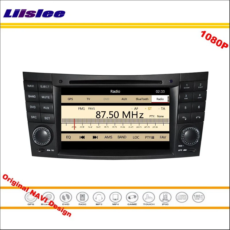 

For Mercedes Benz E W211 2002~2005 2006 2007 2008 Car Radio CD DVD Player GPS Navigation Multimedia System HD Screen Display TV