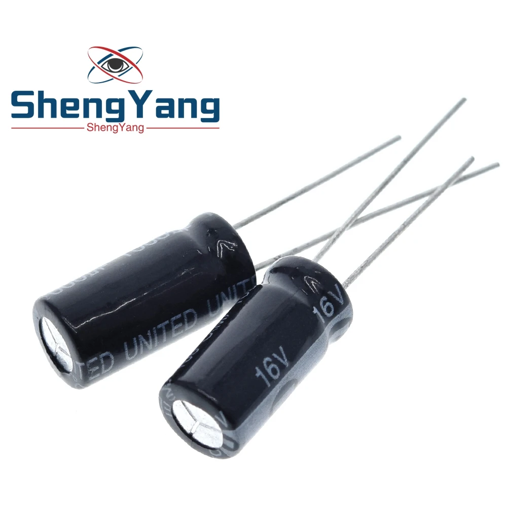 

TZT 1000 uF 16 V 8*16 DIP aluminum Electrolytic capacitor 100pcs 1000uF 16V 16V 1000uF 16 V 1000 uF ic ...