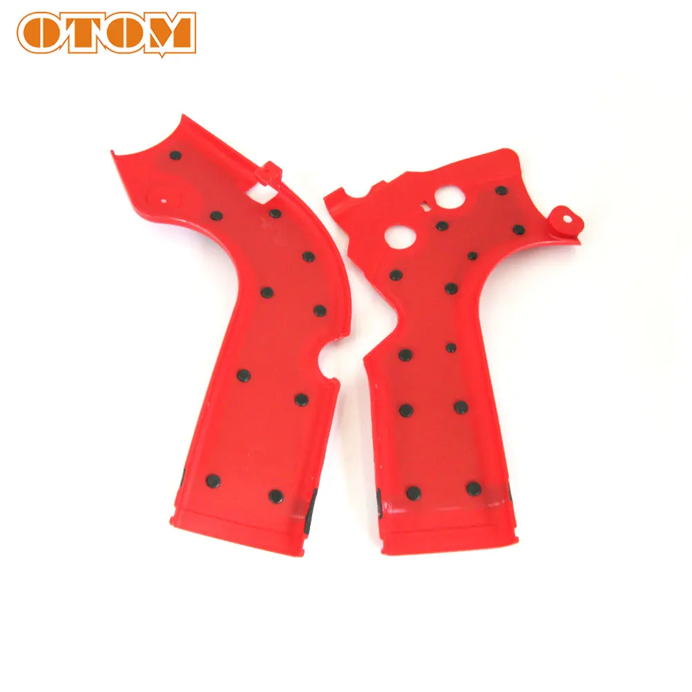 OTOM 3 Color Motorcycle Frame Guard Protection Cover Dirt Bike Motocross X-Grip Frame Guards For HONDA CRF250R 14-17 CRF450R 13-
