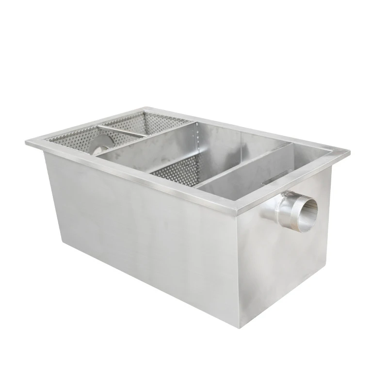 

Stainless steel oil-water separator GH001 catering kitchen canteen grease trap stainless steel sewage treatment