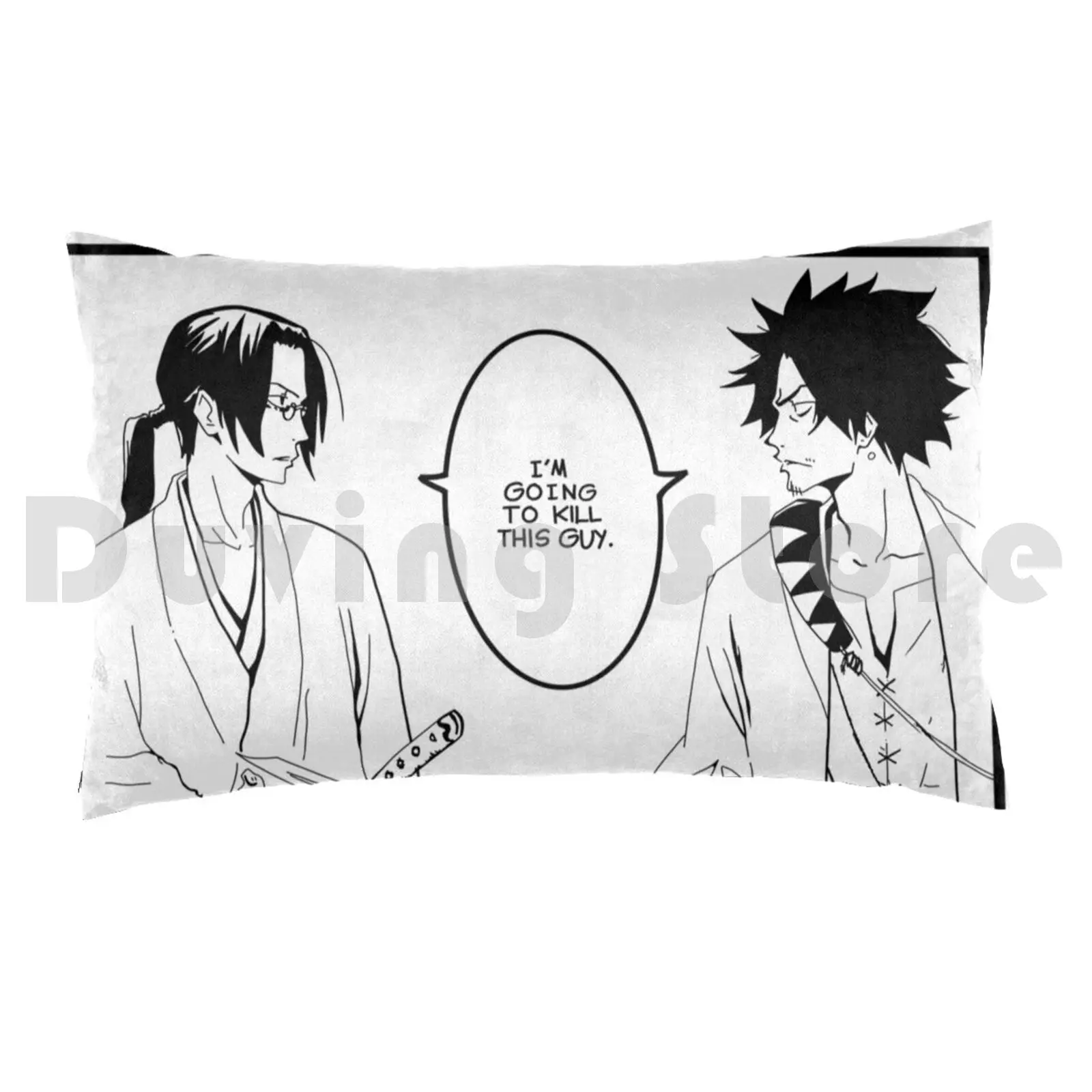 Mugen V Jin Pillow Case DIY 50*70 Ein Spike Spike Spiegel Faye Faye Valentine Ed