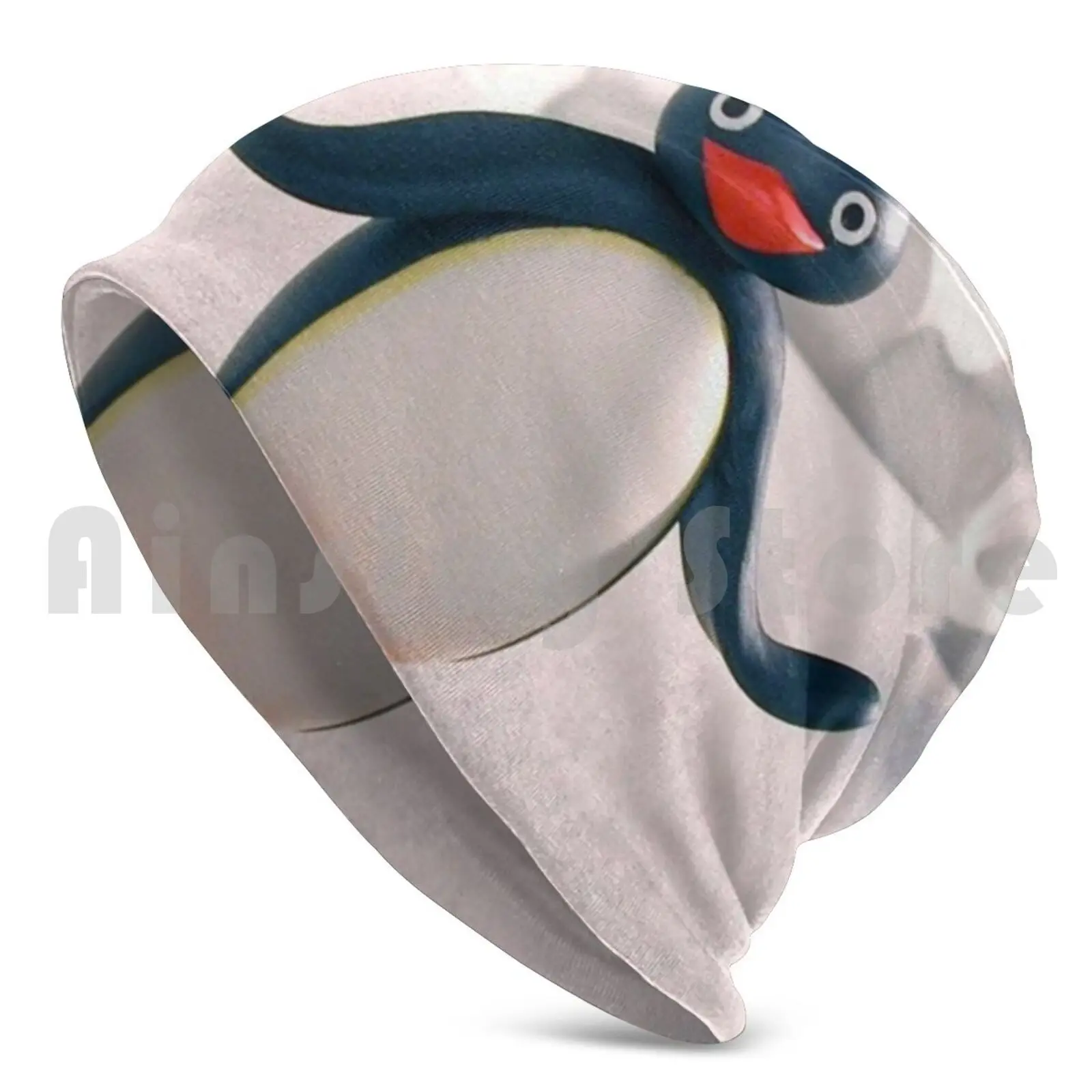 Pingu Penguin Beanies Pullover Cap Comfortable Pingu Funny Noot Noot Penguin Noot Meme Cute Cartoon Animation Kids