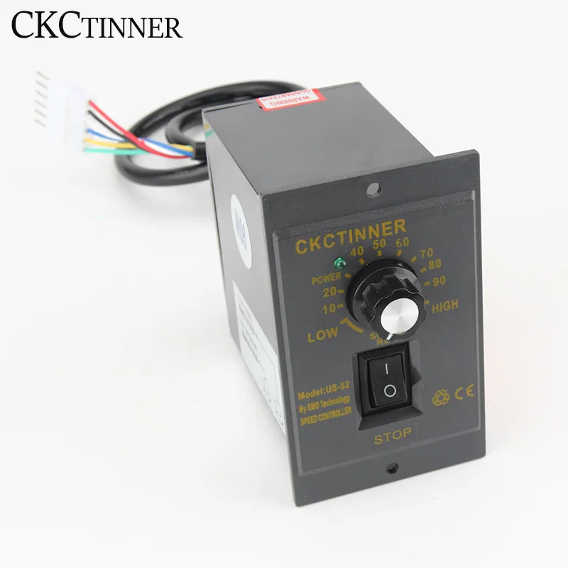 AC 220V Motor Speed Controller Pinpoint Regulator Controller Forward & Backward 15/25/40/60/90/120/180/200/250/300/400W