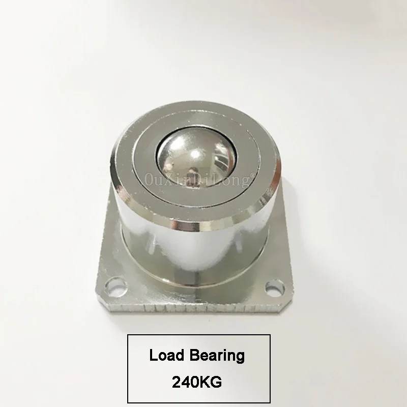 1PCS Heavy Duty Universal Ball Universal Cattle Eye Bearings Conveying Ball with Flange Side Load Bearing 240KG JF1359