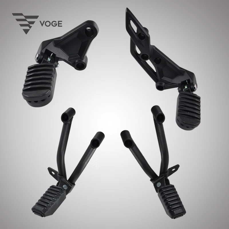 

Motorcycle Original Front and Rear Main and Auxiliary Footrest Pedals of Lx650-2 Lx65ds Apply for Loncin Voge