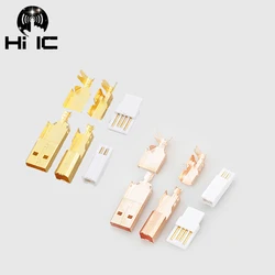 Gold plated Type A Type B USB A USB B USB2.0 Connector Jack Tail Sockect Connector Port Sockect