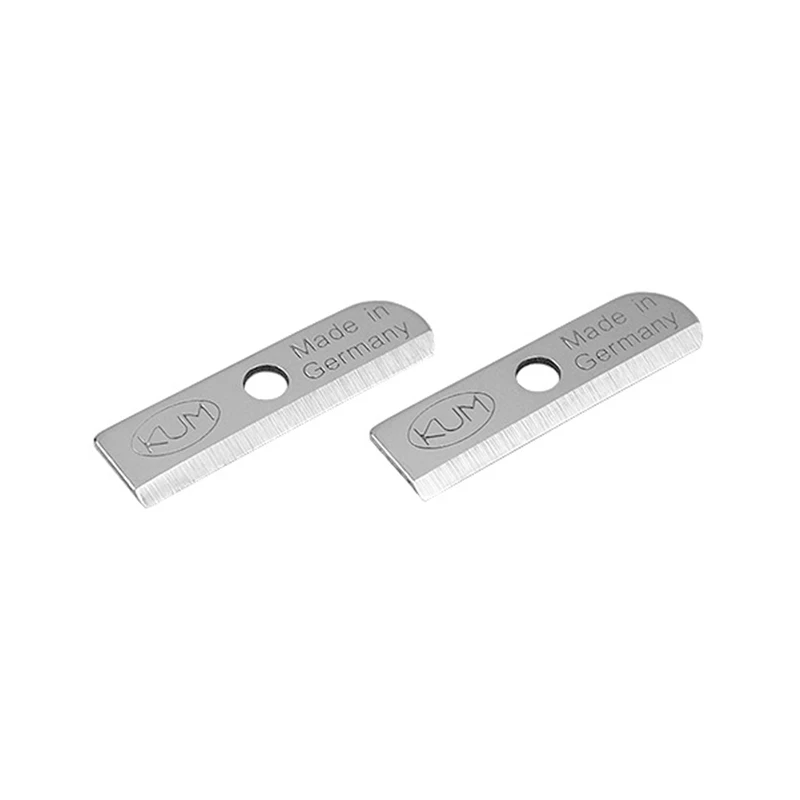 German Kum high sharp carbon steel standard pencil sharpener spare blades 3 Pack