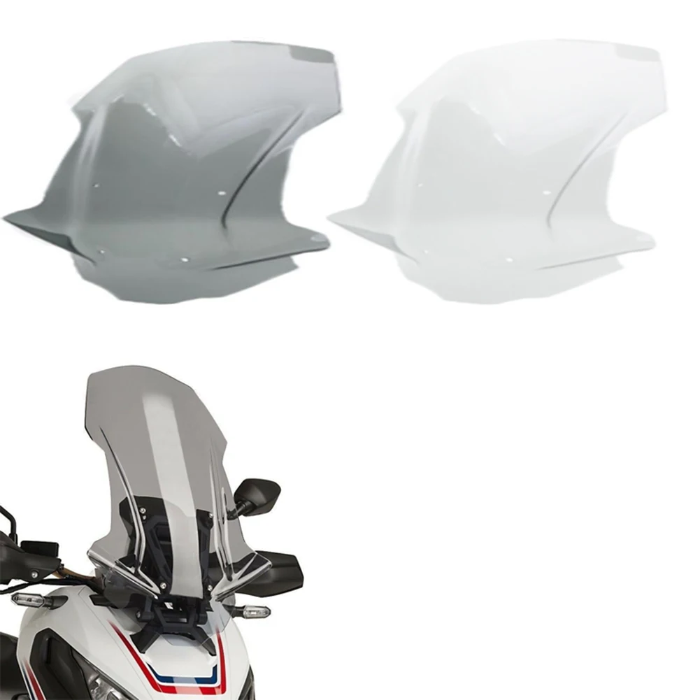 

Motorcycle Front Windshield Wind Deflector Parts For Honda XADV-750 2017-2018 Clear Smoke