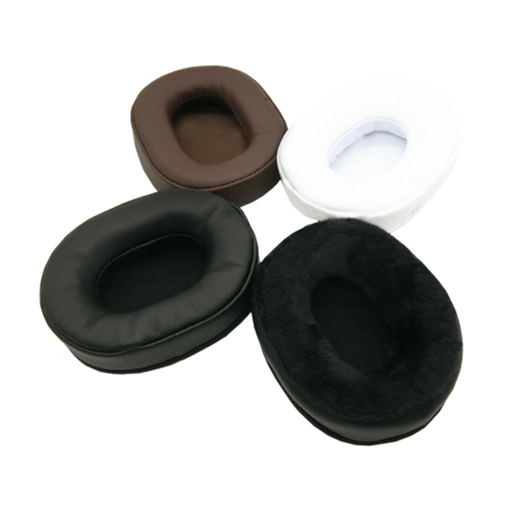 Replacement Ear Pads for ATH SX1 SX1a PRO5 PRO5V M10 M20 M30 Headset Parts Leather Cushion Velvet Earmuff Headset Sleeve Cover