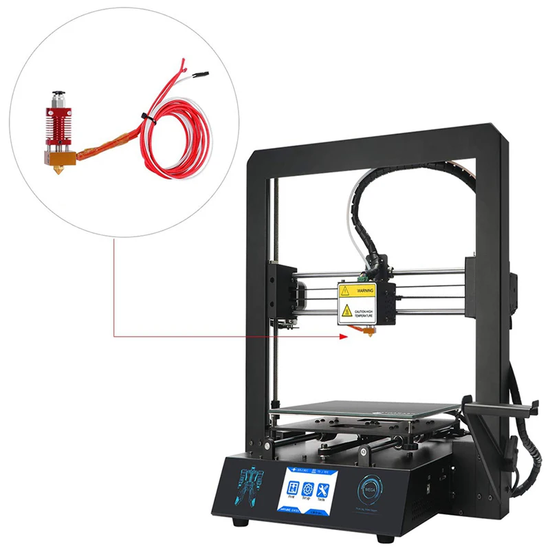 Ender-3 كرياليتي/5 برو CR10 10s بودين الطارد 12/24V ثلاثية الأبعاد أجزاء الطابعة كامل المعادن J-رئيس CR10 Hotend بثق عدة نهاية ساخنة ل creality