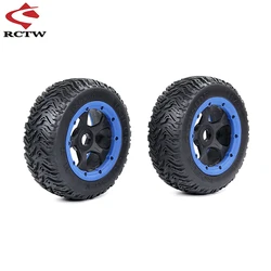 On-Road Tire Assembly Kit Front Size 180X60 & Rear 180X70 for 1/5 HPI ROFUN BAHA KM ROVAN BAJA 5T 5SC 5FT Rc Car Truck Toy Parts