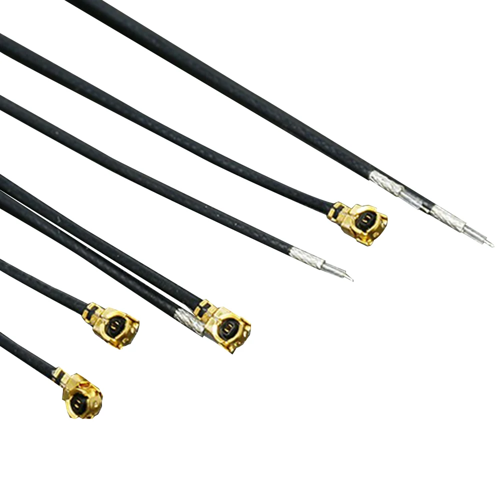 

10Pcs 2.4GHz 3DBI WIFI Antenna IPEX Connector Welded Wire 15CM Brass Inner Aerial WiFi Antenna1