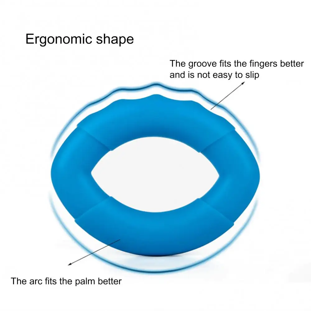 O-shaped Muscle Developer Hand Grip Ring Massage Exerciser Training Gripper эспандер для рук эспандер кистевой эспандер