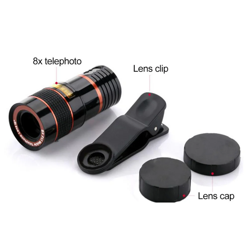 

Monocular 12X HD Mobile Phone Camera Lens Telescope Optical Zoom Macro Len for Iphone Samsung Smartphone Lente Para Celular