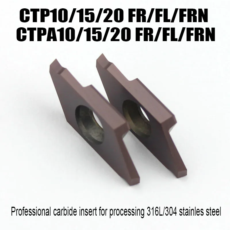 CTP CTPA 10/15/20 FR/FL/FRN internal turning Grooving tool carbid insert Lathe tools Process stainless steel steel small parts