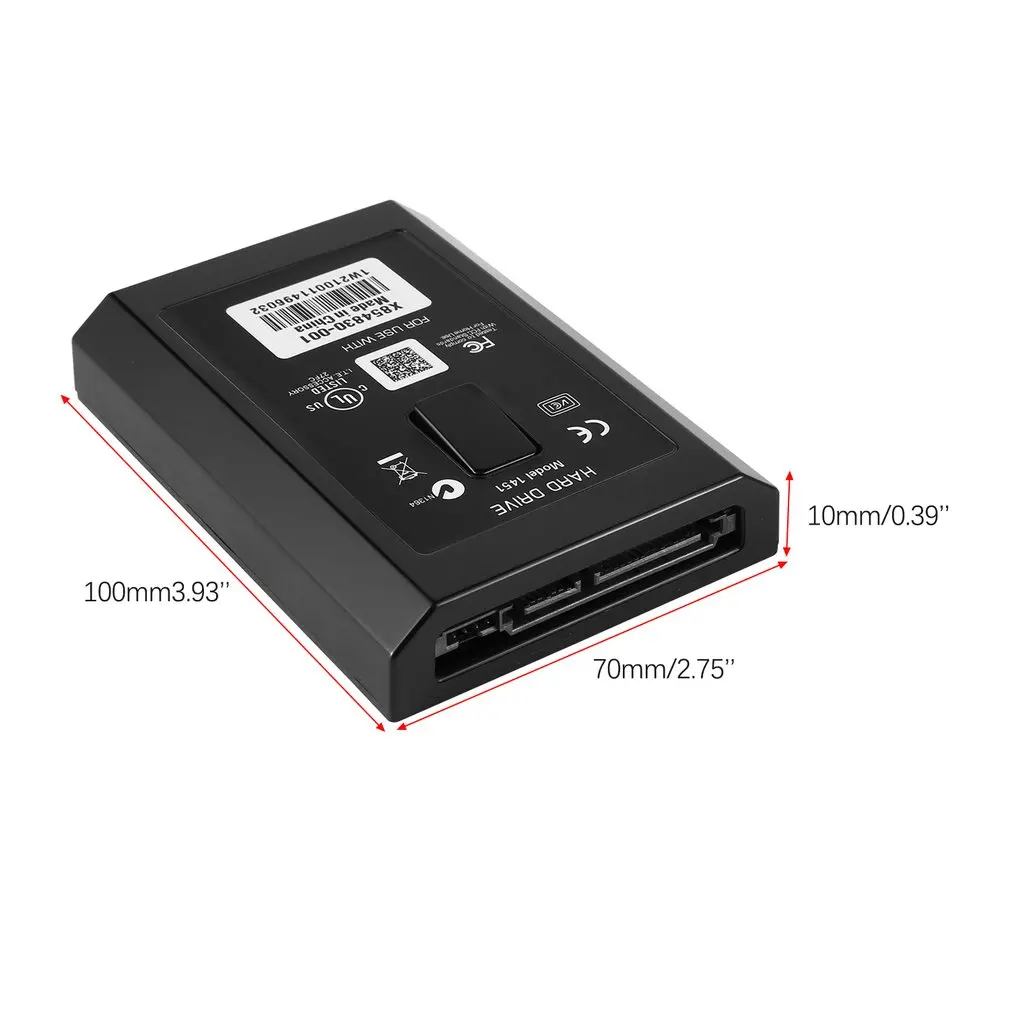 60GB/320GB/500GB สำหรับ Xbox 360เกมคอนโซลฮาร์ดไดรฟ์สำหรับ Xbox 360 Slim Hard Drive อุปกรณ์เสริม60GB/320GB/500GB