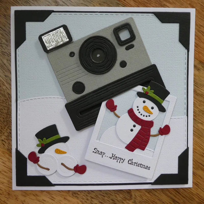 2021 AliliArts Metal Cutting Dies Camera & photo tape diy Scrapbooking Photo Album Decorative Embossing PaperCard Crafts Die