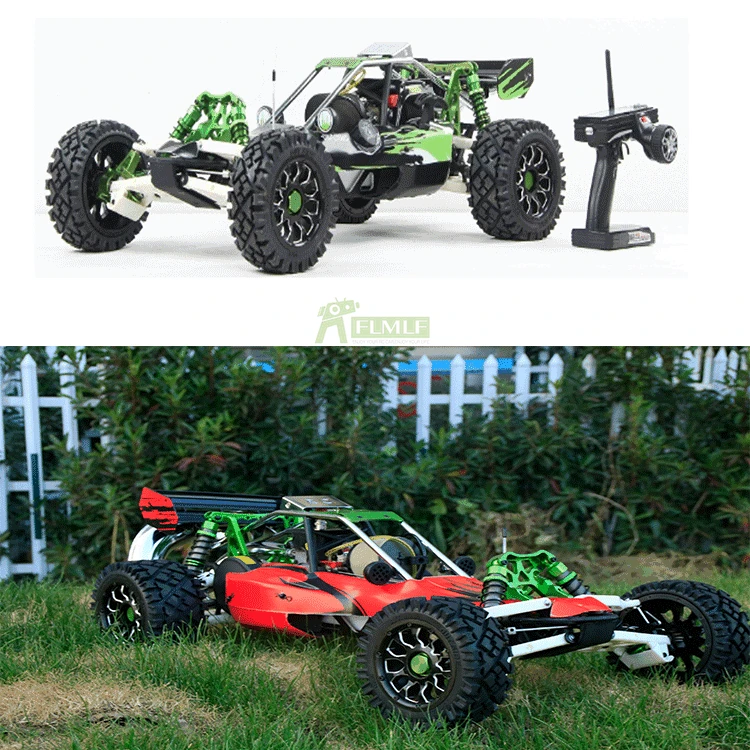 Rc Car 1/5 Buggy Truck 32CC Gasoline Engine Off-road Racing Truck Toys with 2.4G Radio Remote Control for ROFUN BAJA