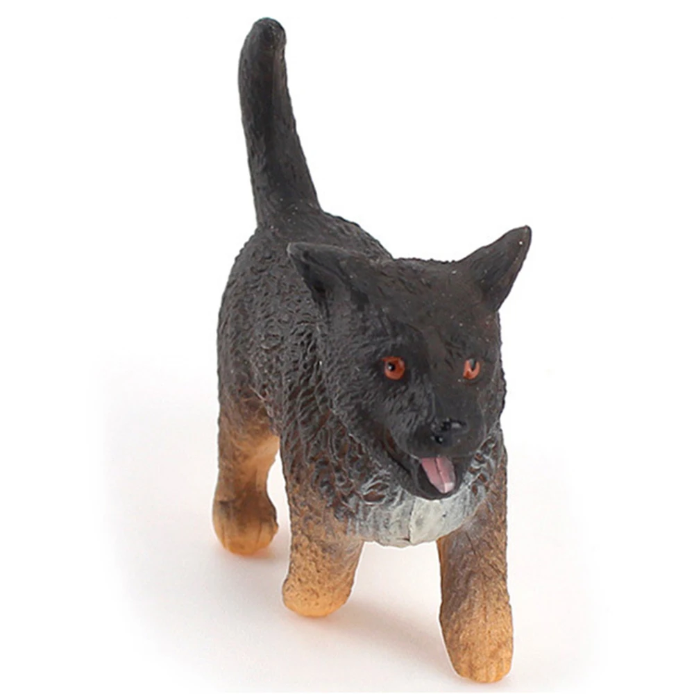 Hound Simulation Dog Puppy Figures Miniature Home Decor Dog Figurine Animal Model Micro Landscape Children Educational