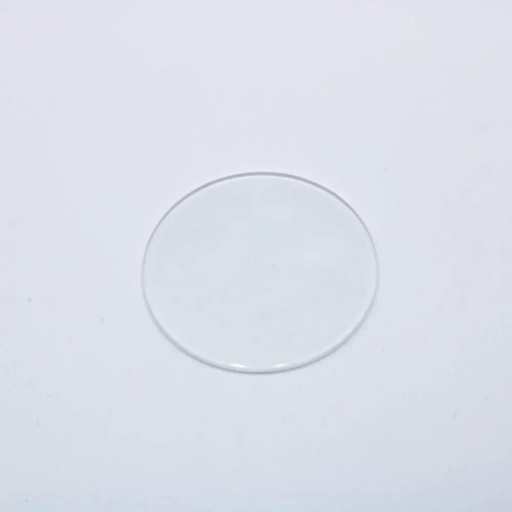 watch glass size diameter 26mm flat plane surface thickness 1mm sapphire glass