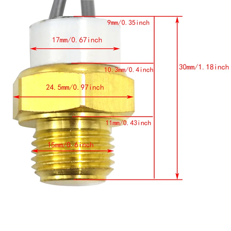 Motorcycle Parts Radiator Water Temperature Sensor For SUZUKI BANDIT 250 GSX400 GK7BA GSF250 GSX-R400 GSX250 VX800 GSF400 GJ74A