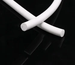 1mm 1.5mm 2mm 2.5mm-25mm Silicone Foam Round Strip Round Foaming Cord Sponge Strips High Temperature Resistant Sealing Strip