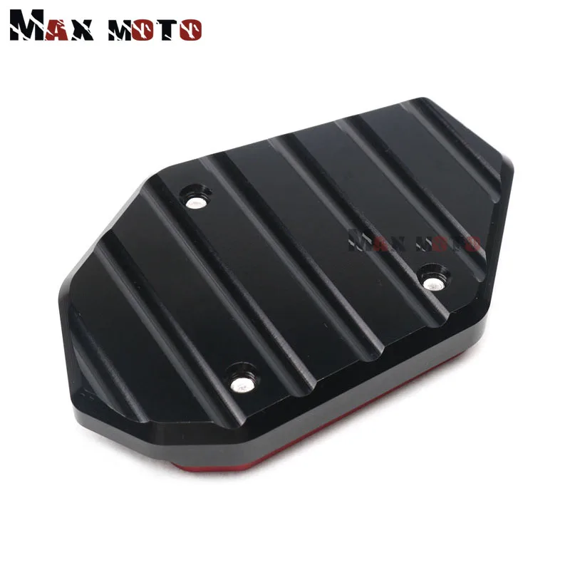 لياماها MT 03 25 YZF R3 R25 MT03 YZFR25 YZFR3 2014-2020 2019 دراجة نارية مسنده القدم الجانب حامل تمديد وسادة دعم لوحة