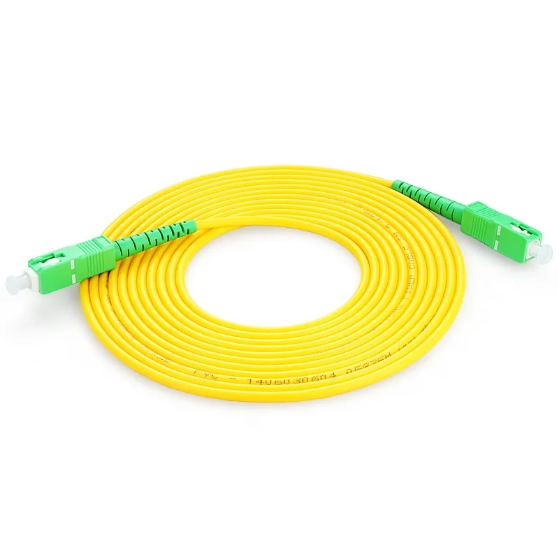 SC SC Singlemode Fiber Optic Patch Cable SC APC SM 2.0mm 9/125um FTTH Fiber Patch Cord Optical Fiber Jumper 3m 5m 10m 30m