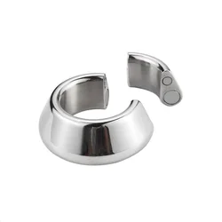 Male Metal Magnetic Therapy Cockring Penis Pendant Foreskin Resistance Delay Gonobolia Ring Prevent Phimosis Correction Sex Toy