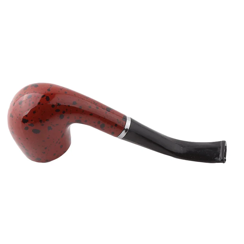 Mini Portable Smoking Pipe Black Delicate Smoking Tobacco Pipe Filter Cigarette Holder Friend Family Gift Men