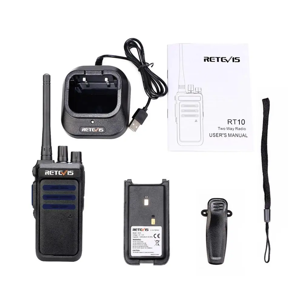 Retevis RT10 Digitale Walkie Talkie 902-928MHz 1W Digital & Analog Dual Modus Handliche Two Way Radio nur Für USA/Kanada/Brasilien