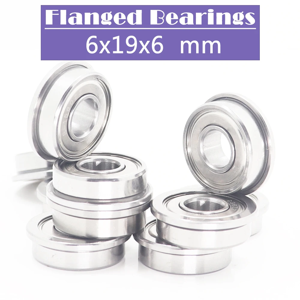 F623ZZ F624ZZ F625ZZ F626ZZ F627ZZ F628ZZ  Flange Bearing ( 10 PCS )  Flanged F623 624 625 626 627 628 Z ZZ Ball Bearings