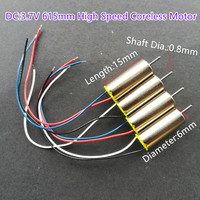 High Speed E111 RC Drone Quadcopter Spare Parts 615 6mm 15mm 0.8mm Brushed Coreless Motor CW&CCW 4PCS