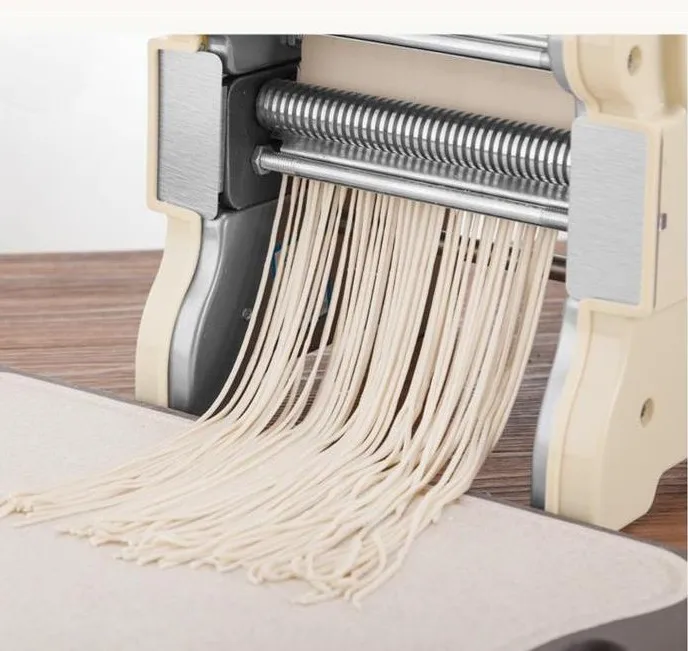 Heavy Duty Pasta Machine Electric Noodle Maker Stainless Steel Pasta Machine Dough Sheeter Maquina De Pasta DD50MT