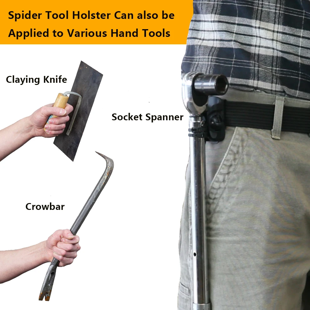 Spider Tool Holster- Hammer holster Set for Hammer, Wrench ect.