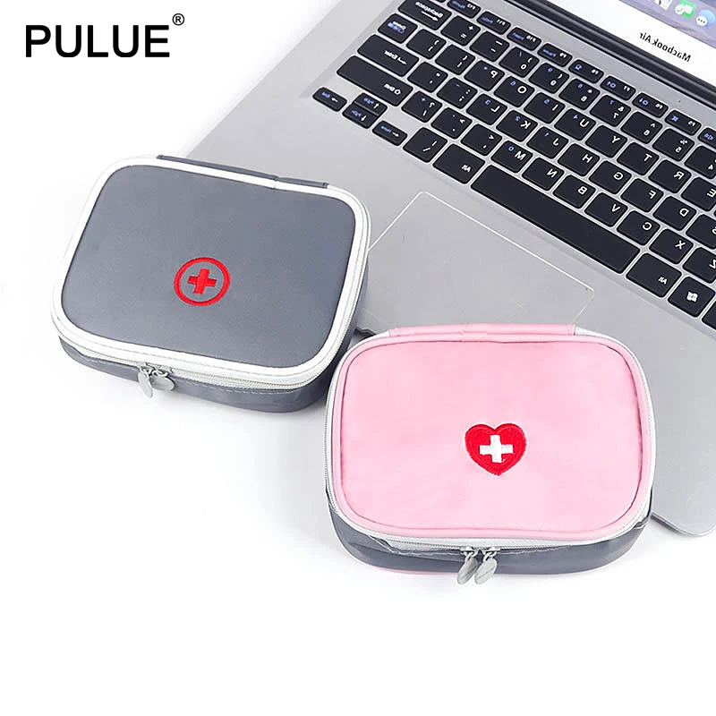 Practical Mini Portable Medicine Bag Travel First Aid Kit Medical Emergency Kits Organizer Outdoor Household Pill Storage Bag