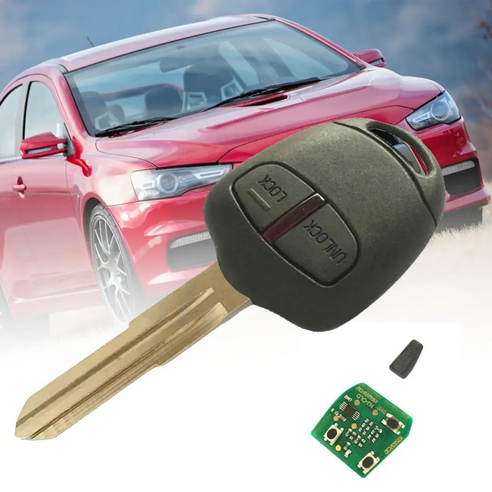 Clé à distance de voiture pour Mitsubishi, Outlander, Pajero, Triton, ASX Lancer, MIT8, 433.92MHz